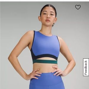 Lululemon high neck square back bra 6 NWT
